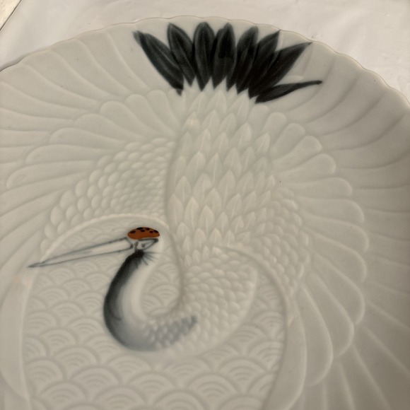 Meiji Red Dot Crane - Excellent Condition Pre-1940 - Picture 4 of 10